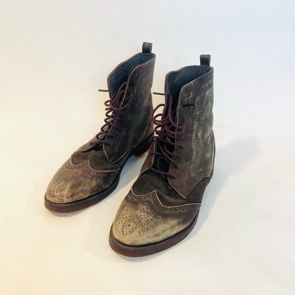 Free People Lace-up Ankle Boot *Like New*